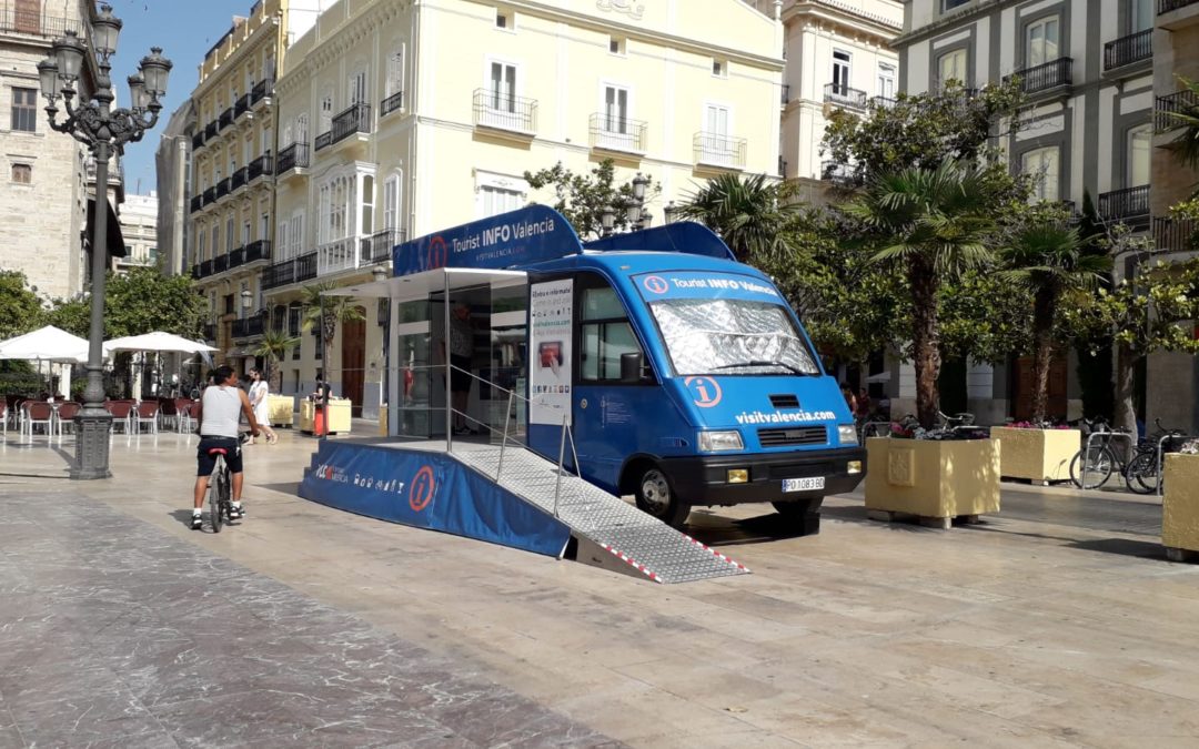 Oficina móvil de información para Turismo de Valencia: Tourist INFO VLC