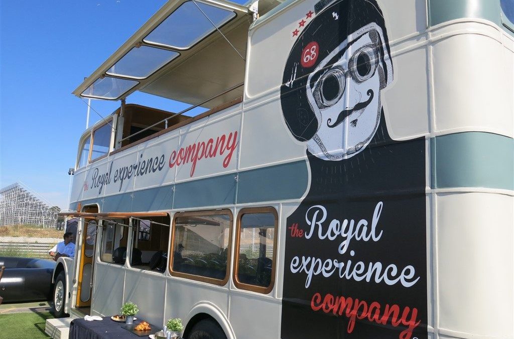 Bus inglés para The Royal Experience Company