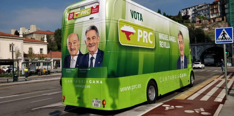 Bus inglés para el PRC de Cantabria