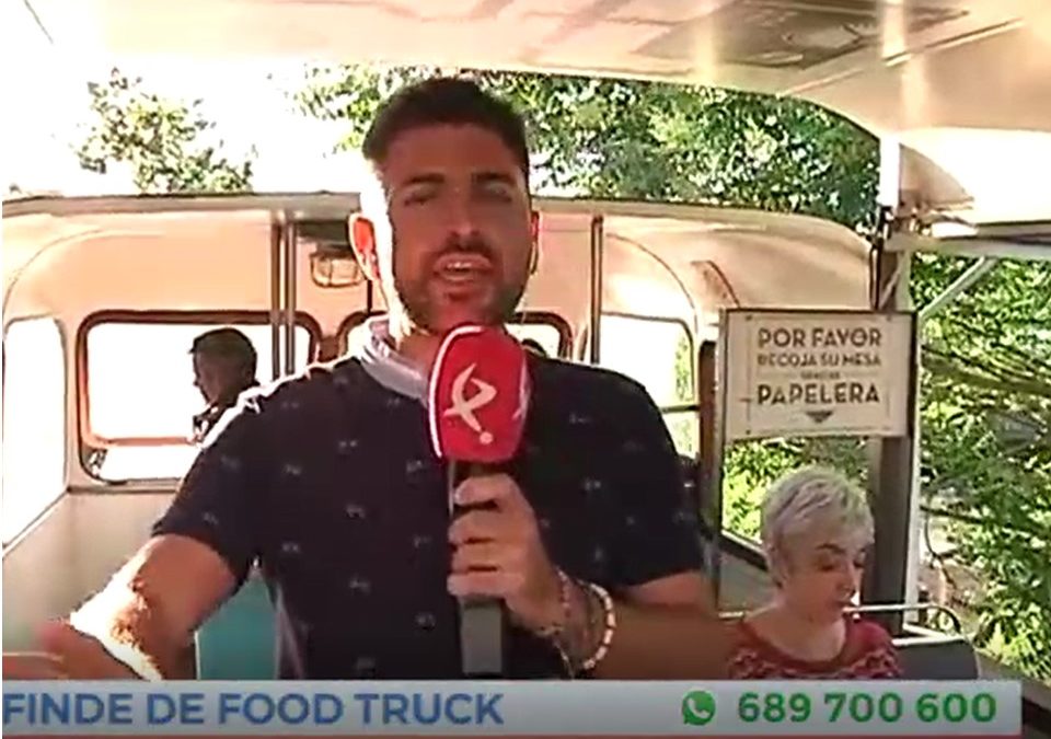 Reportaje del food truck Movilbus en Canal Extremadura