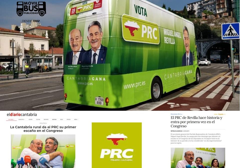 Éxito de la campaña Movilbus para el PRC