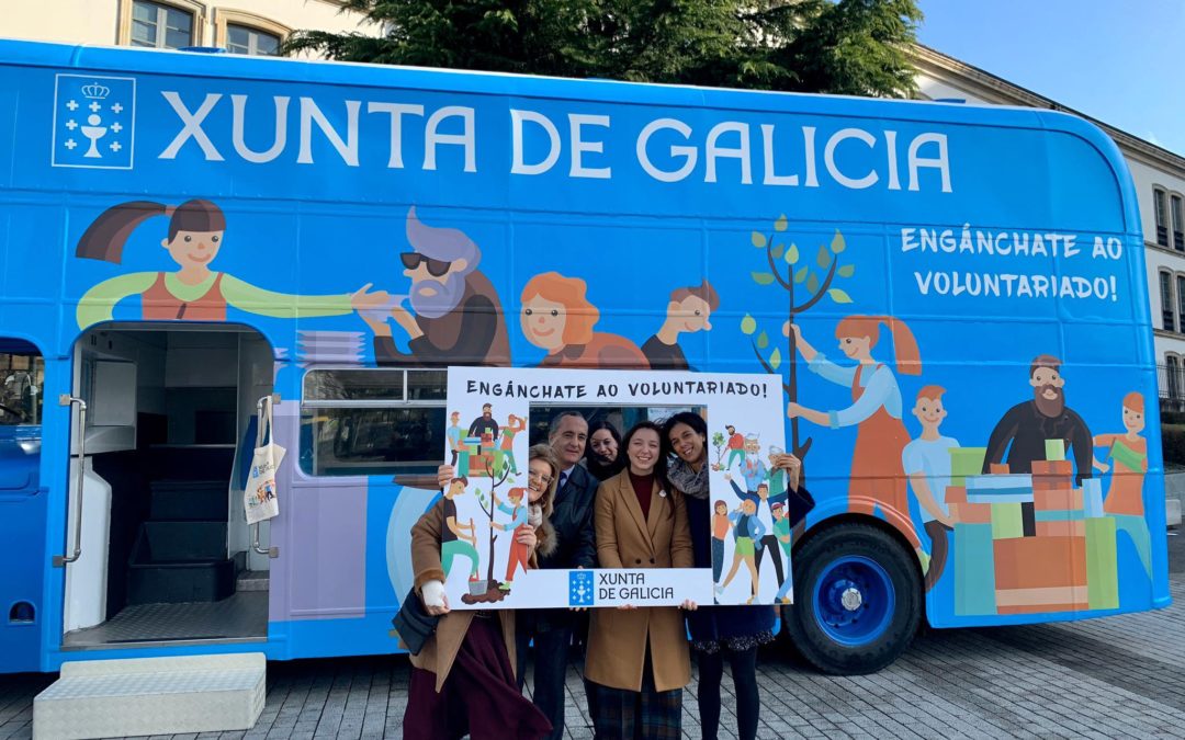 Campaña Engánchate al voluntariado para Xunta de Galicia